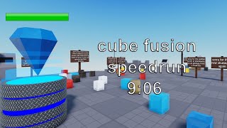 cube fusion | glitched speedrun | 9:06 seconds | no deaths | v 0.1.6