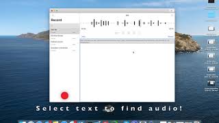 Dictation Mac App Preview