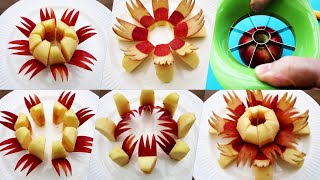 Super Fruits Decoration Ideas | Apple Art | Fruit Carving Apple Garnishes