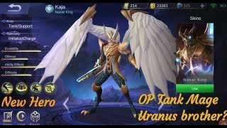 New Hero Kaja OP Tank Support Mage! Mobile Legends