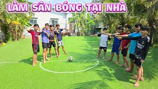 Làm Sân Bóng Đá Tại Nhà Trang Vinh