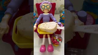 ASMR GREEDY GRANDMA with Ice cream#satisfying #shorts #oddlysatisfyingvideo