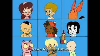 Drawn Together Karaoke - "Drawn Together Babies Theme Song" (DVD Rip)