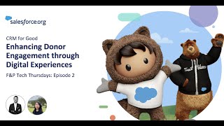 How to enhance donor engagement through digital experiences with Salesforce: Tech Thursday