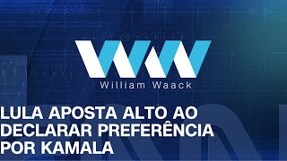 WW - LULA APOSTA ALTO AO DECLARAR PREFERÊNCIA POR KAMALA - 01/11/2024