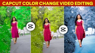 Video Colour Grading In Capcut | Background Colour Change Video Editing In Capcut