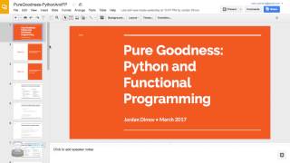 Pure Goodness: Python and Functional Programming