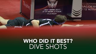 Insane Table Tennis Dive Shots | Who Did It BEST?