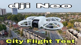 Dji NEO Drone - City Flight Test