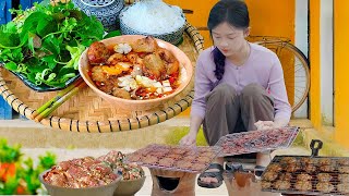 Hanoi Bun Cha, How to Marinate Meat to Taste Right, Make Delicious Dipping Sauce | Nguyễn Lâm Anh