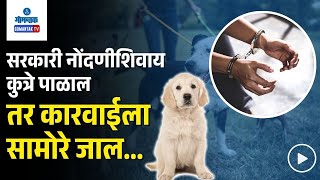 Penalty for Failing to Register Dogs - सरकारी नोंदणीशिवाय कुत्रे पाळाल तर  कारवाईला सामोरे जाल...