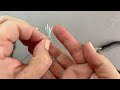 how to use the wire looping pliers