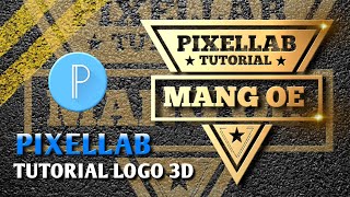 Tutorial Pixellab Untuk Pemula #10 | Cara Membuat Logo 3D