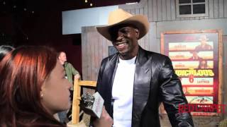 Terry Crews at the Premiere of Adam Sandler's new comedy Ridiculous 6 for Netflix #Ridiculous6