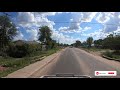 driving in kasane botswana 🇧🇼