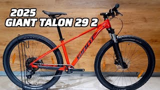 2025 GIANT TALON 29 2 PURE RED SMALL + WEIGHT