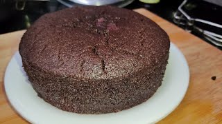 Thums Up Chocolate Cake #noegg #nomilk #fluffiest #pan #Chocolatecake #thumsupcake