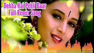 Dekha Hai Pehli baar Hindi Full Remix Song 2023|Saajan Movie Song | Salman Khan Song,