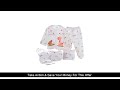 review 5 8pcs newborn baby girl boy clothes 0 3 months tracksuit infant cartoon clothing gift set c