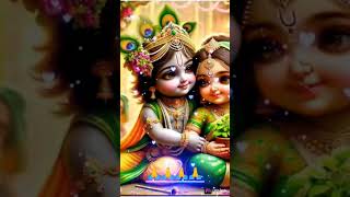 Jay Shri Radhe Krishna apna Aashirwad Humsafar banae rakhna short video viral #