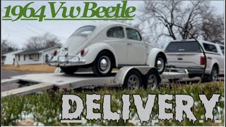 We deliver our 1964 Volkswagen Beetle and discover an amazing collection of cars!!