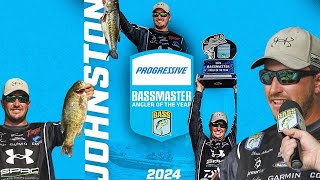 Chris Johnston wins 2024 Progressive Bassmaster Angler of the Year