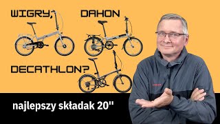 Romet Wigry, Dahon Mariner D8 czy Decathlon Fold 560? Jaki składak na miasto?