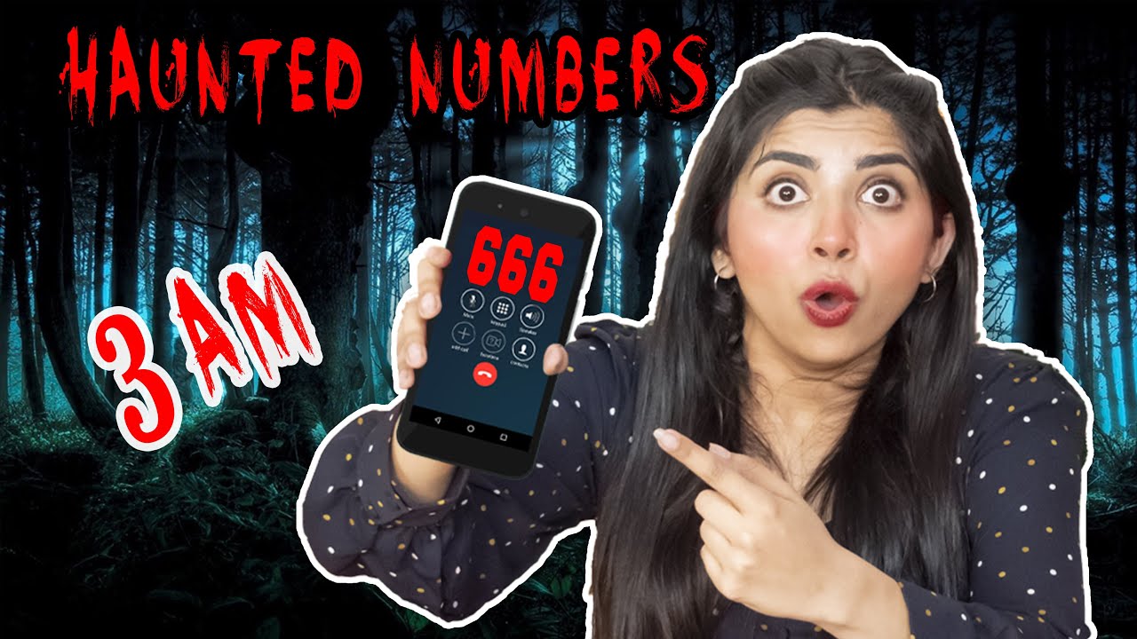 Calling *HAUNTED* Numbers You Should Never Call At 3 AM Challenge ...