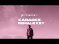 perasaanku. - Taswim Rozan ( Karaoke Female Key)