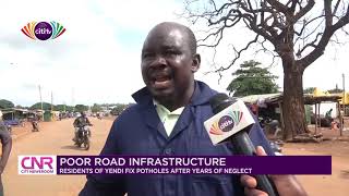 Yendi residents start fixing potholes after neglect by authorities | Citi Newsroom