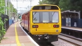 UK: Class 142 Pacer DMU no. 142003 passes Reading West