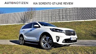 Kia Sorento GT-Line 2.2 CRDI 2018 Review, Test, Fahrbericht