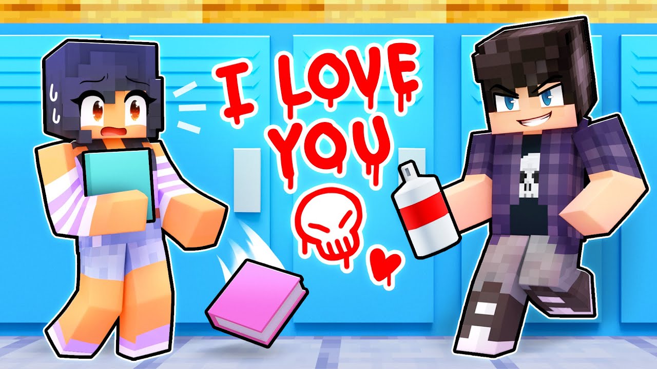Minecraft School BULLY is in LOVE With Me!