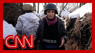 CNN reporter gets rare access to the Ukrainian front lines. See what it looks like