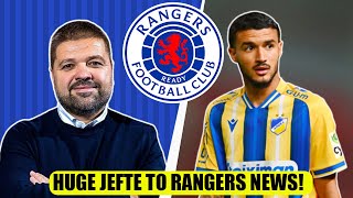 HUGE Jefte To Rangers News + Todd Cantwell Situation!