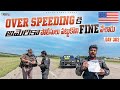 Over speeding కి అమెరికా పోలీసులు పట్టుకొని fine వేశారు | WORLD RIDE DAY 302 | Bayya Sunny Yadav