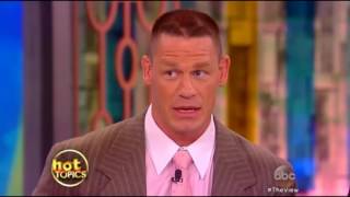 John Cena interview   The View Apr 13, 2016