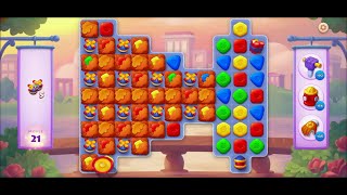 TOWNSHIP   Colorful Puzzle  Match -3  game level # 1851