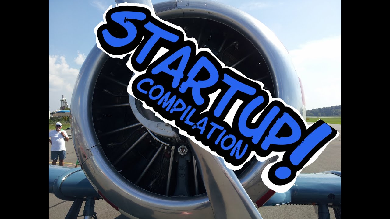 Engine Startup Compilation Youtube