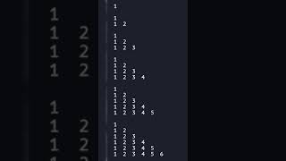 #Shorts 🔥🔥 #java_pattern_program📒 Print Numbers Pattern in Different Shape..