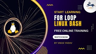 For loop in linux scripts | Linux tutorial 2022 | Linux Masterclass