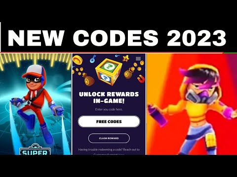 New Working Codes Subway Surfers Codes 2023 Subway Surfers Codes