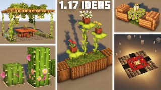 15 AMAZING Minecraft 1.18 outdoor DECOR ideas! [super easy]