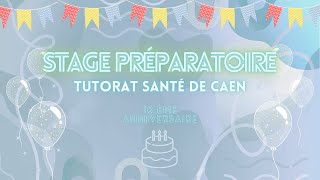 Stage Préparatoire - SHS - 18/08 - Partie 3/4