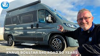 Motorhome Tour: Knaus Boxstar 540 Road 60 Years - Luxury German Quality in a 5.41m Van Conversion?