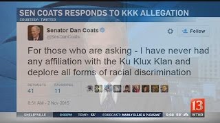 Coats responds to KKK allegations