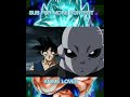 Jiren and Hit saving Goku true friendship