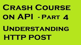 Crash Course API - Part 4 | Working with POST method | yusy4code