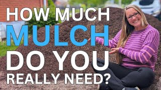 How Much Mulch Do You Really Need for Your Garden? #mulching #gardenmulch #howmuchmulch