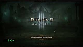 Diablo 3: Season 34 Pre-Season Practice.  Wizard 1-70, No Cache, No Necro in 70 minutes